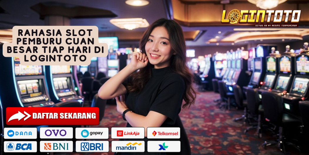 RAHASIA SLOT PEMBURU CUAN BESAR TIAP HARI DI LOGINTOTO