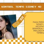 kontrol tempo sidney 4d
