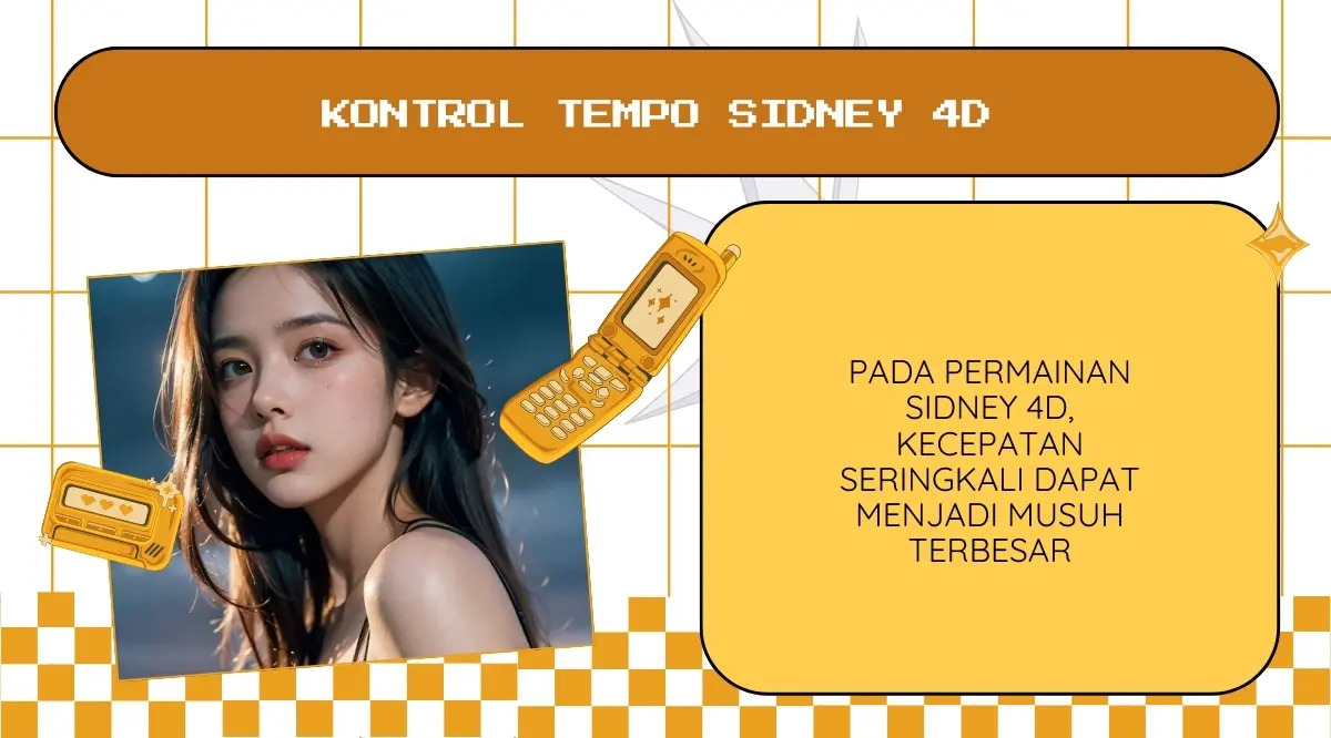 kontrol tempo sidney 4d